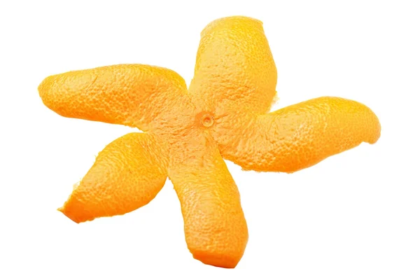 Casca de tangerina — Fotografia de Stock