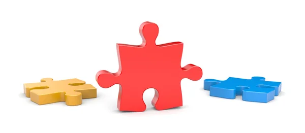 Jigsaw puzzles — Stock Photo, Image