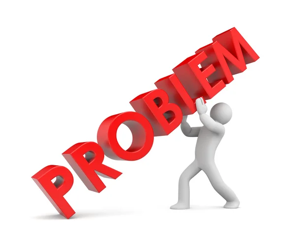 Oplossen van het probleem — Stockfoto