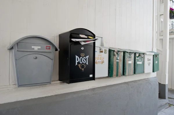 Почтовые ящики — стоковое фото