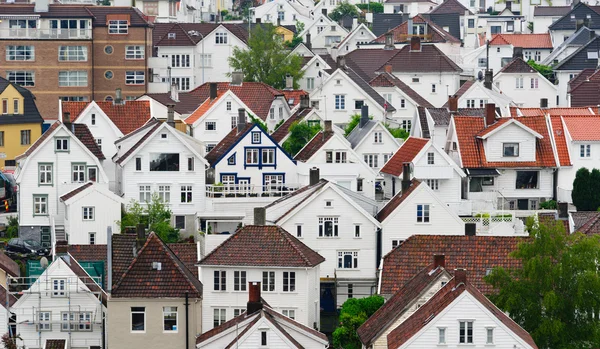 Houses. Norway, Stavanger — Stock Photo, Image