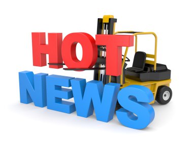 Hot news clipart