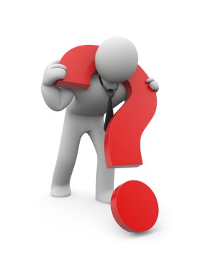 Difficult question. Image contain clipping path clipart
