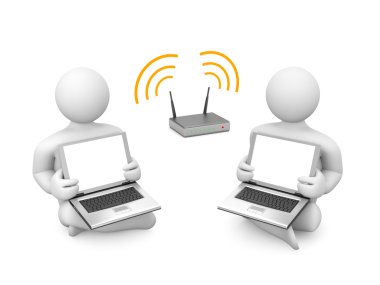 Wireless presentation clipart