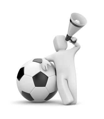 Let's play football clipart