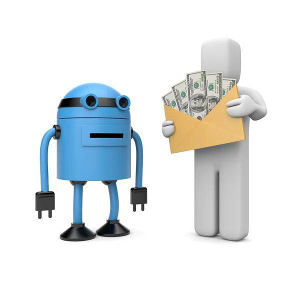 Automatische Zahlung — Stockfoto