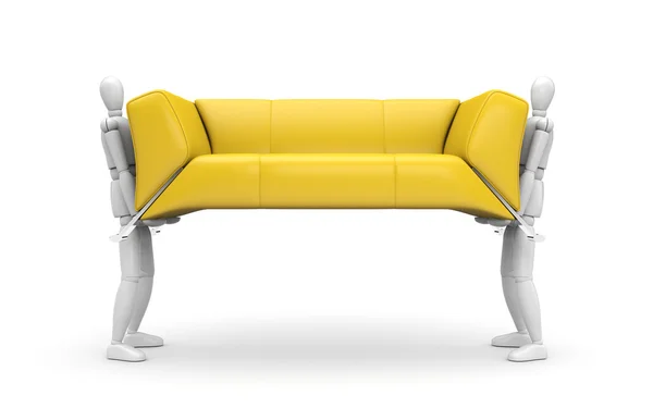 Furniture shift concept — Stock Photo, Image