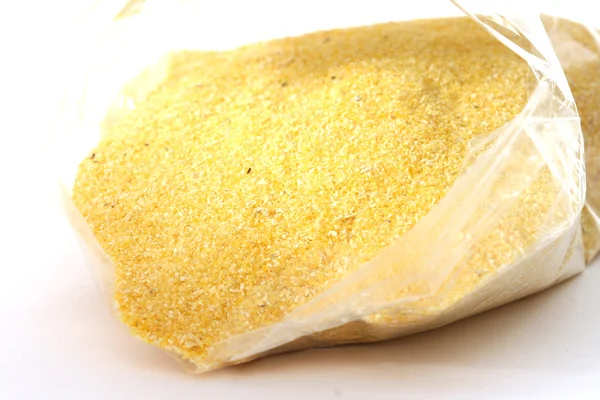 Żółte mąki kukurydzianej — Zdjęcie stockowe
