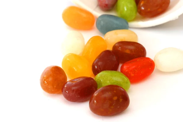 stock image Colorful candies in bowl