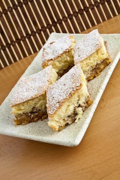 stock image Cake with powdered sugar