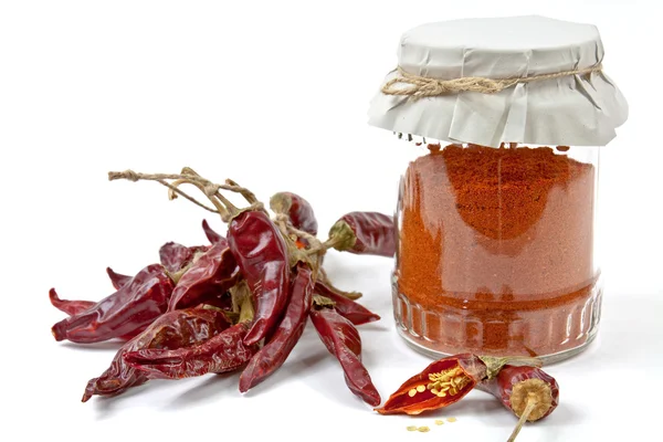 Dried chillies — Stock Photo, Image