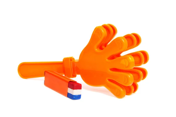 Dutch soccer accessories — Stock Photo, Image