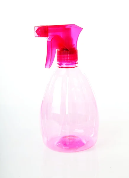 粉红水喷雾机 — 图库照片