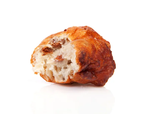 Голландский пончик, также известный как олиболлен с укусом — стоковое фото