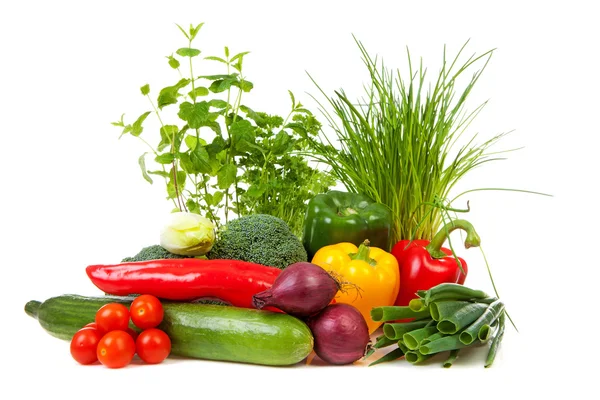 Pęczek świeżych warzyw — Zdjęcie stockowe