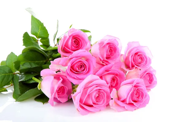Bouquet of pink roses Royalty Free Stock Photos