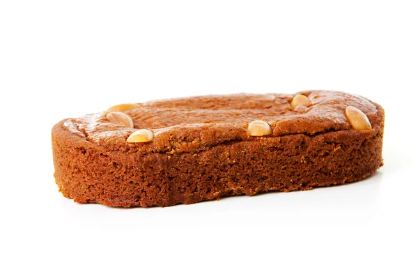 Dutch filled gingerbread cake — Stock Photo, Image