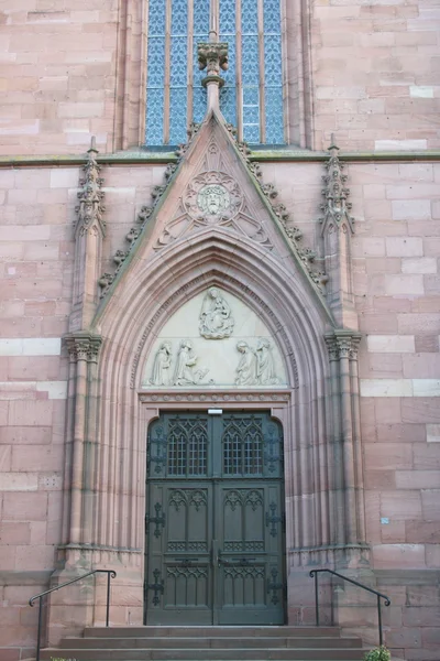 Entrance of a church — Stock Photo, Image