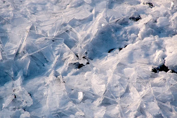 Ледовая зима — стоковое фото