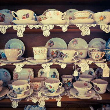 Tea cups clipart