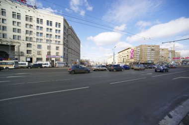 Kaluzhskaya Meydanı. Moskova. Rusya.