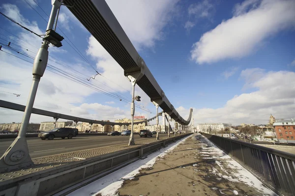 Krymsky γέφυρα. Μόσχα. Ρωσία — Φωτογραφία Αρχείου
