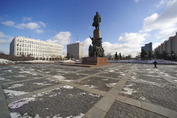 Kaluzhskaya square. Moskva. Ryssland. Stockbild
