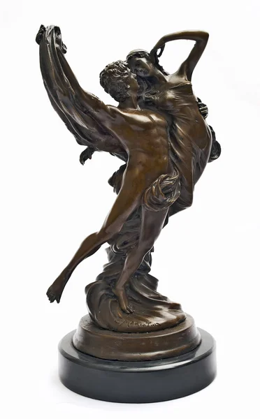 Escultura antiga. Bronze — Fotografia de Stock