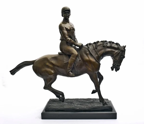 Escultura antiga. Bronze — Fotografia de Stock