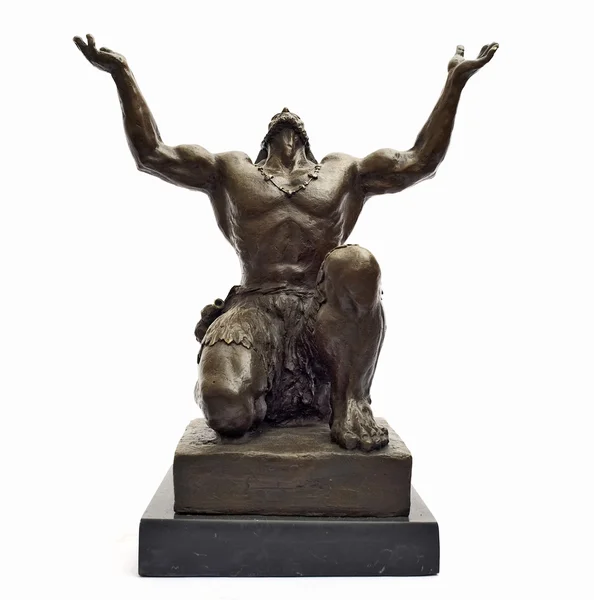 Starožitné sochy. bronzová — Stock fotografie