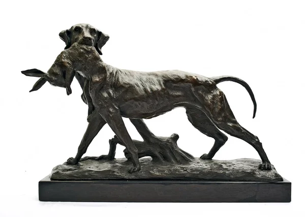 Antik skulptur. brons — Stockfoto