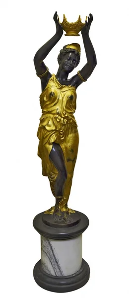 Antike Skulptur. Bronze — Stockfoto