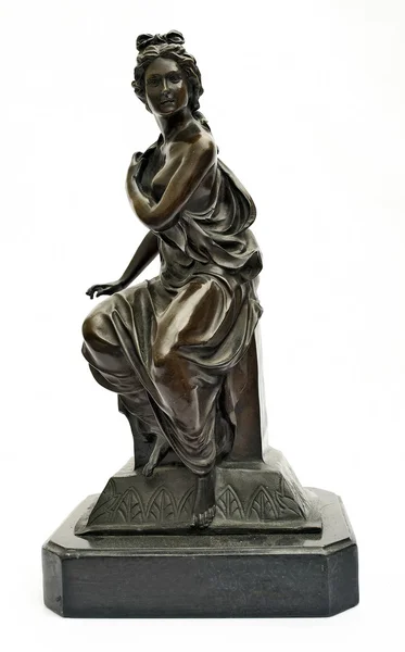 Antik skulptur. brons Stockfoto