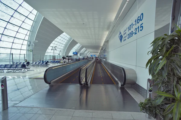 Mezinárodní letiště v Dubaji — Stock fotografie