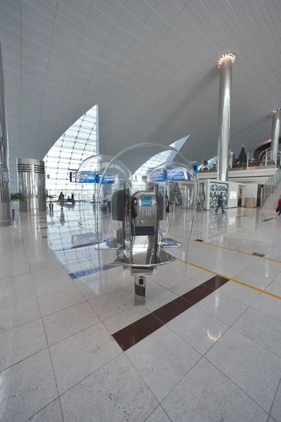 Mezinárodní letiště v Dubaji — Stock fotografie
