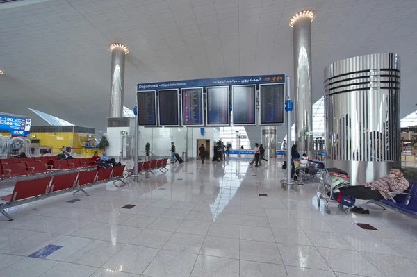 Międzynarodowe lotnisko w Dubaju — Zdjęcie stockowe