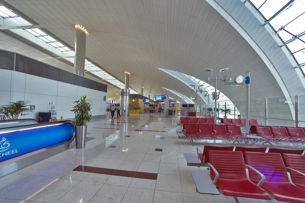 Internationale luchthaven van Dubai — Stockfoto
