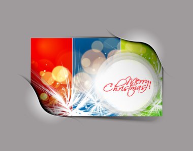 Christmas colorful design clipart