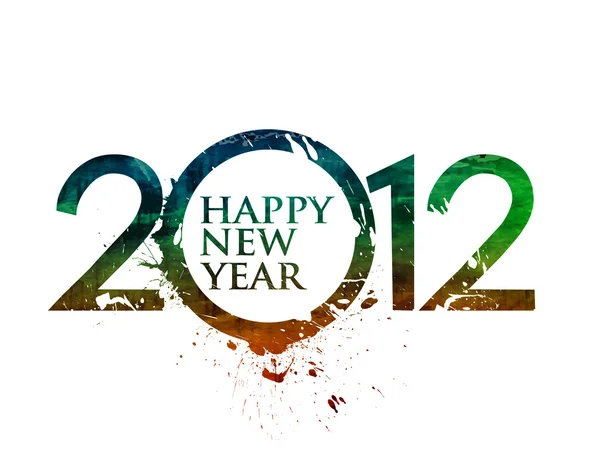New year 2012 — Stock Vector
