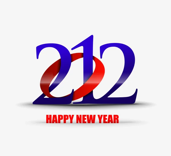 Новий рік 2012 фон — стоковий вектор