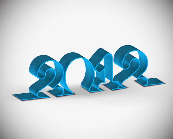 Nowy rok 2012 tło — Wektor stockowy