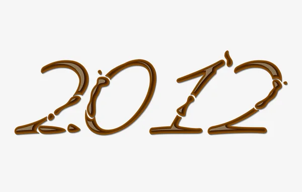 Ano Novo 2012 fundo —  Vetores de Stock