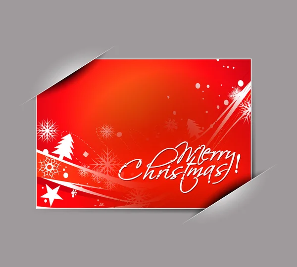 Sváteční přání na Vánoce — Stockový vektor
