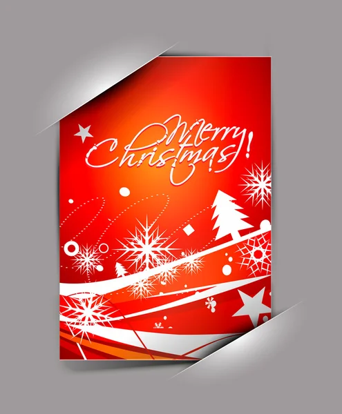 Sváteční přání na Vánoce — Stockový vektor