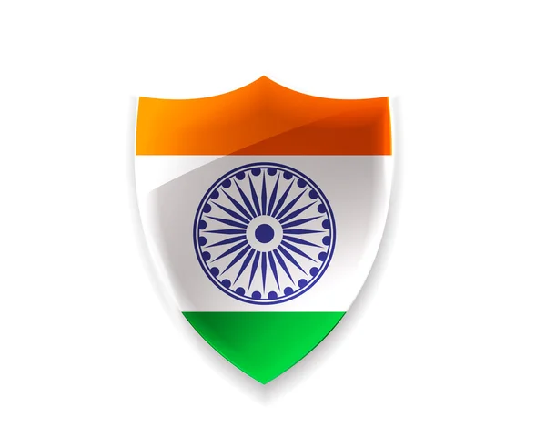 インドの国旗 — ストックベクタ