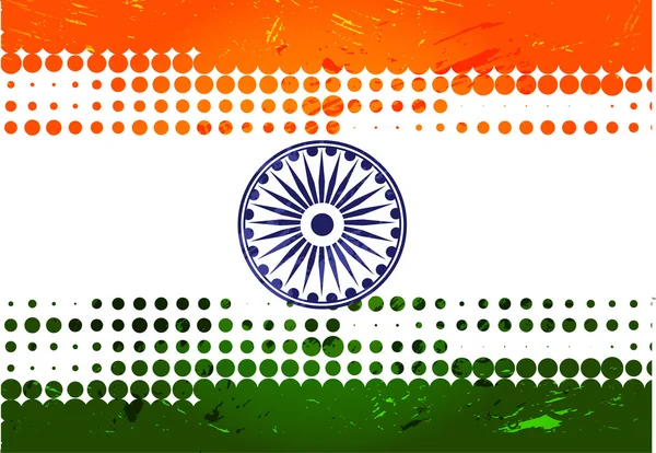 Flaga indii — Wektor stockowy