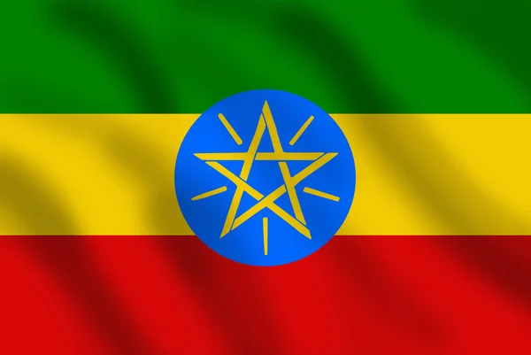 Bandera de Etiopía —  Fotos de Stock