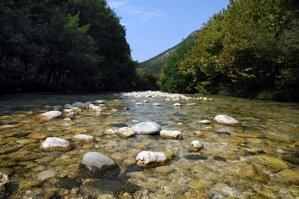 Floden acheron, i det antika Grekland kallas styx — Stockfoto