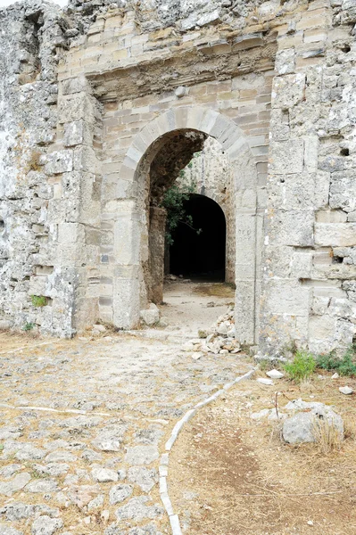 Фортеця Ali Pasha, Parga — стокове фото