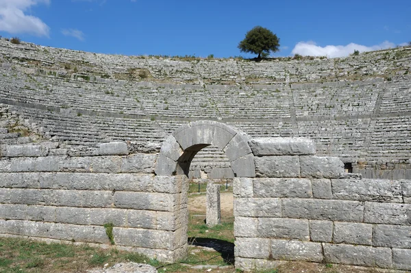 古代ギリシャの oracle サイト dodona — Stockfoto